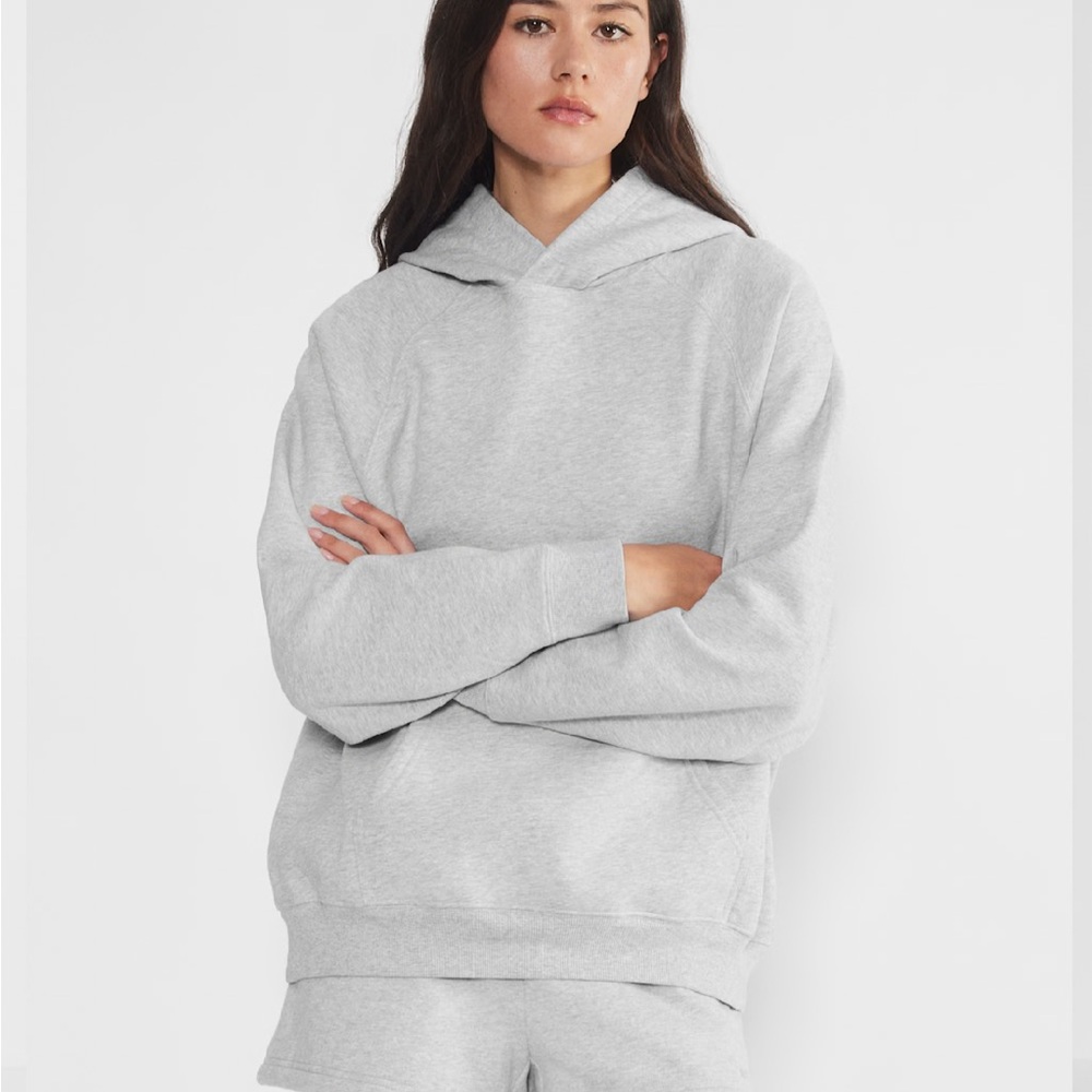 Aritzia Light Gray Women's Hoodie